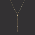 Diamond Sacred Heart Lariat