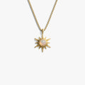 Opal Sun Necklace