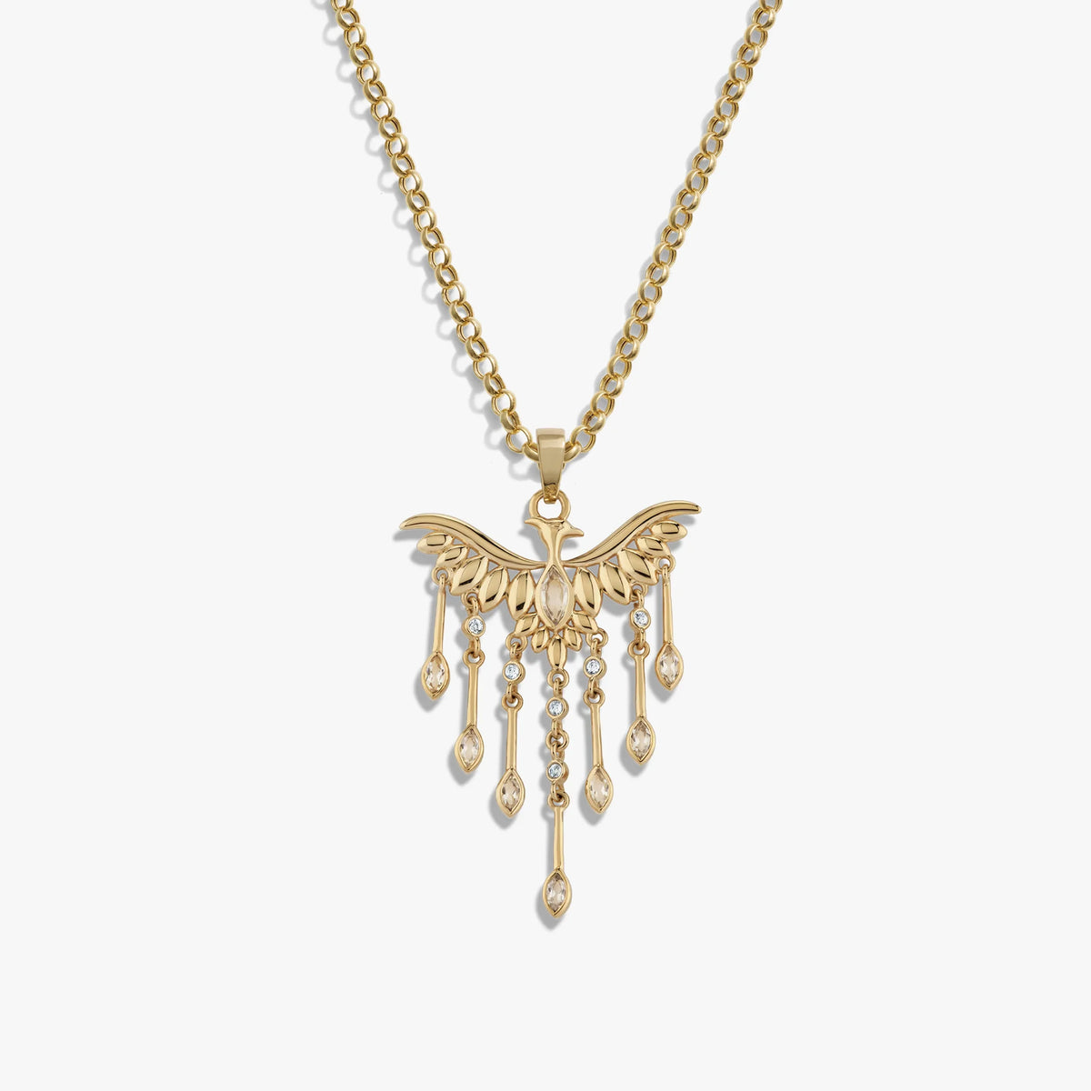 Chandelier Phoenix Necklace