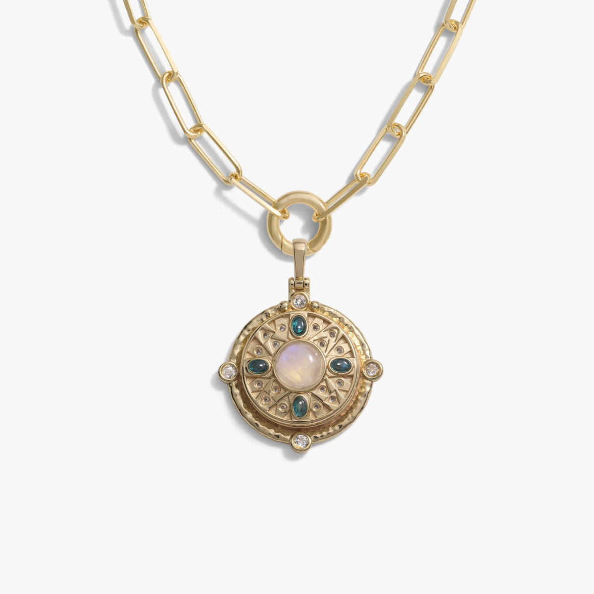 Manifestation Locket Charm Necklace