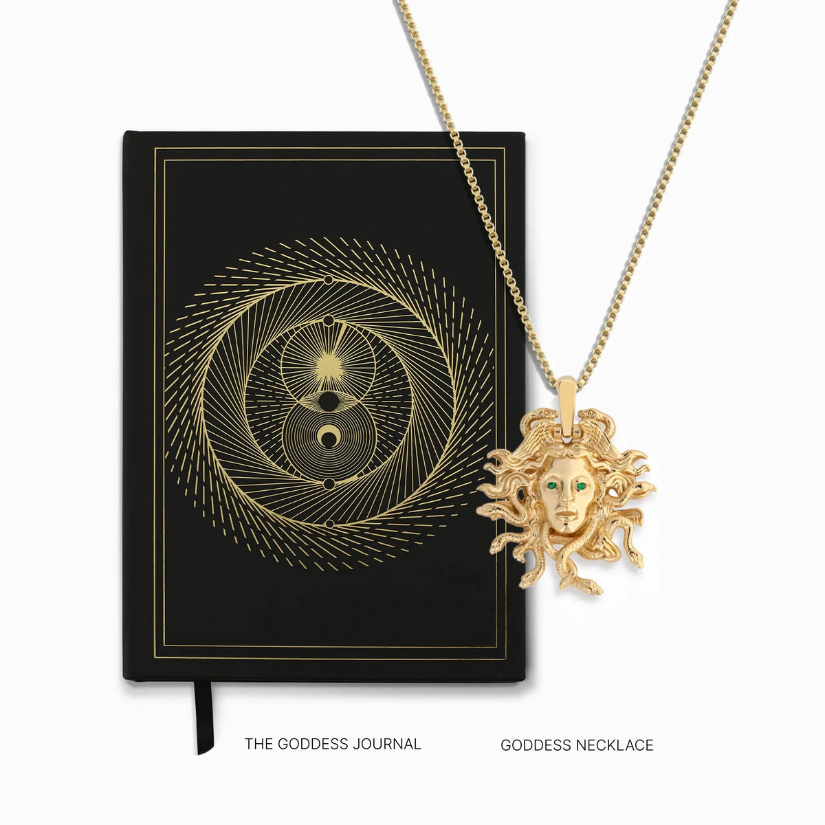 The Goddess Journal + Necklace Set