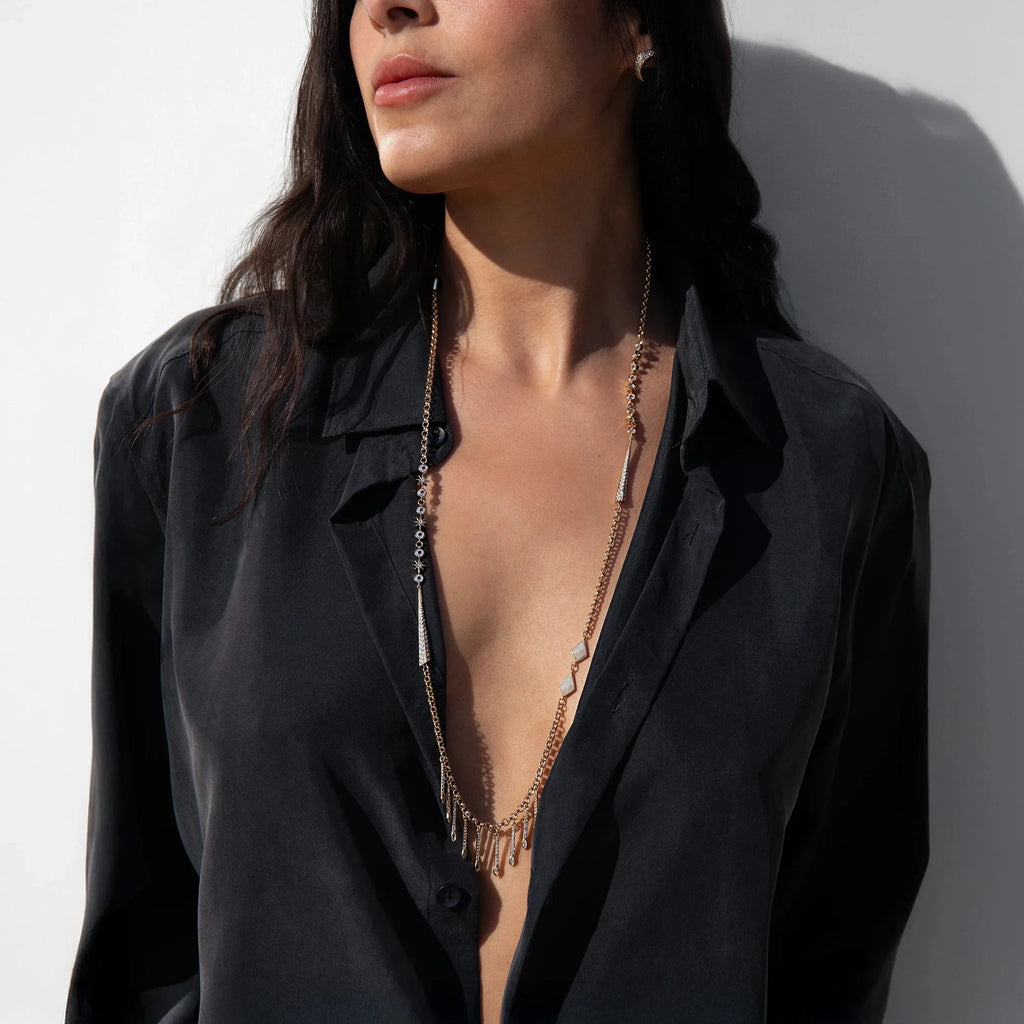 Long Boho Necklace