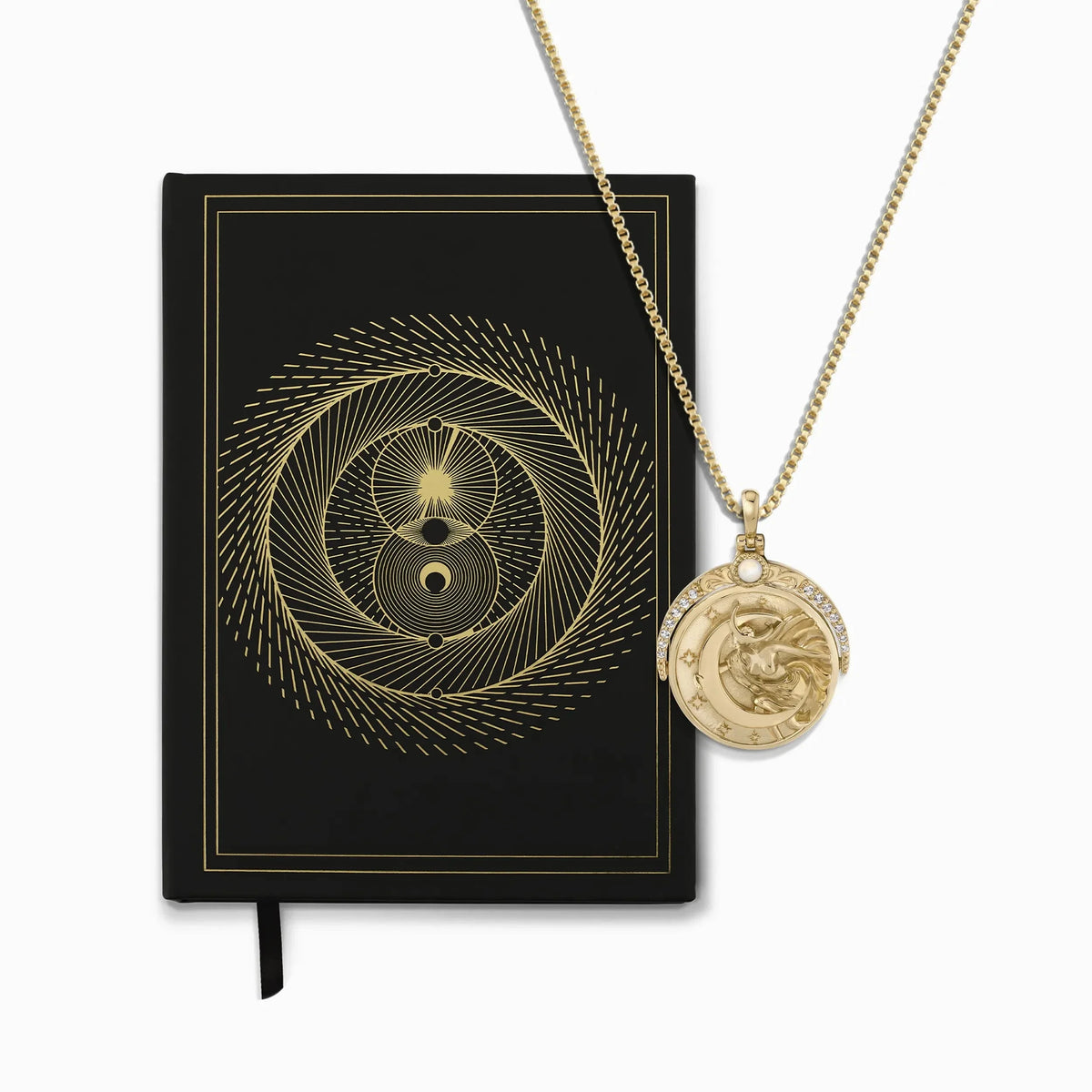 The Goddess Journal + Necklace Set
