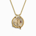 Persephone Snake Halo Necklace