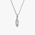 Mother of Pearl Feather Necklace