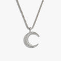 Men's Twisted Moon Necklace