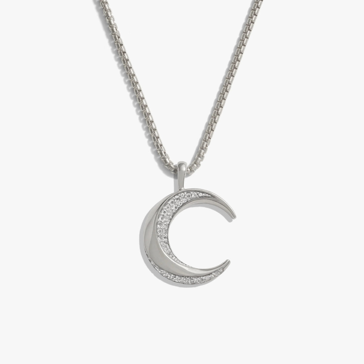 Men's Twisted Moon Necklace