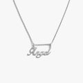 Angel Nameplate Necklace