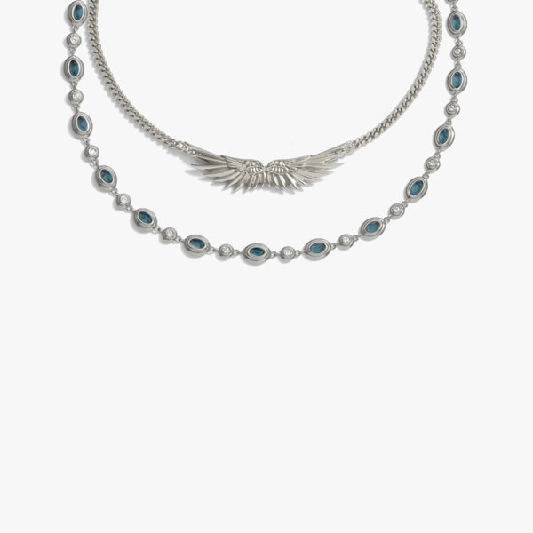 Angel Wing Necklace Set