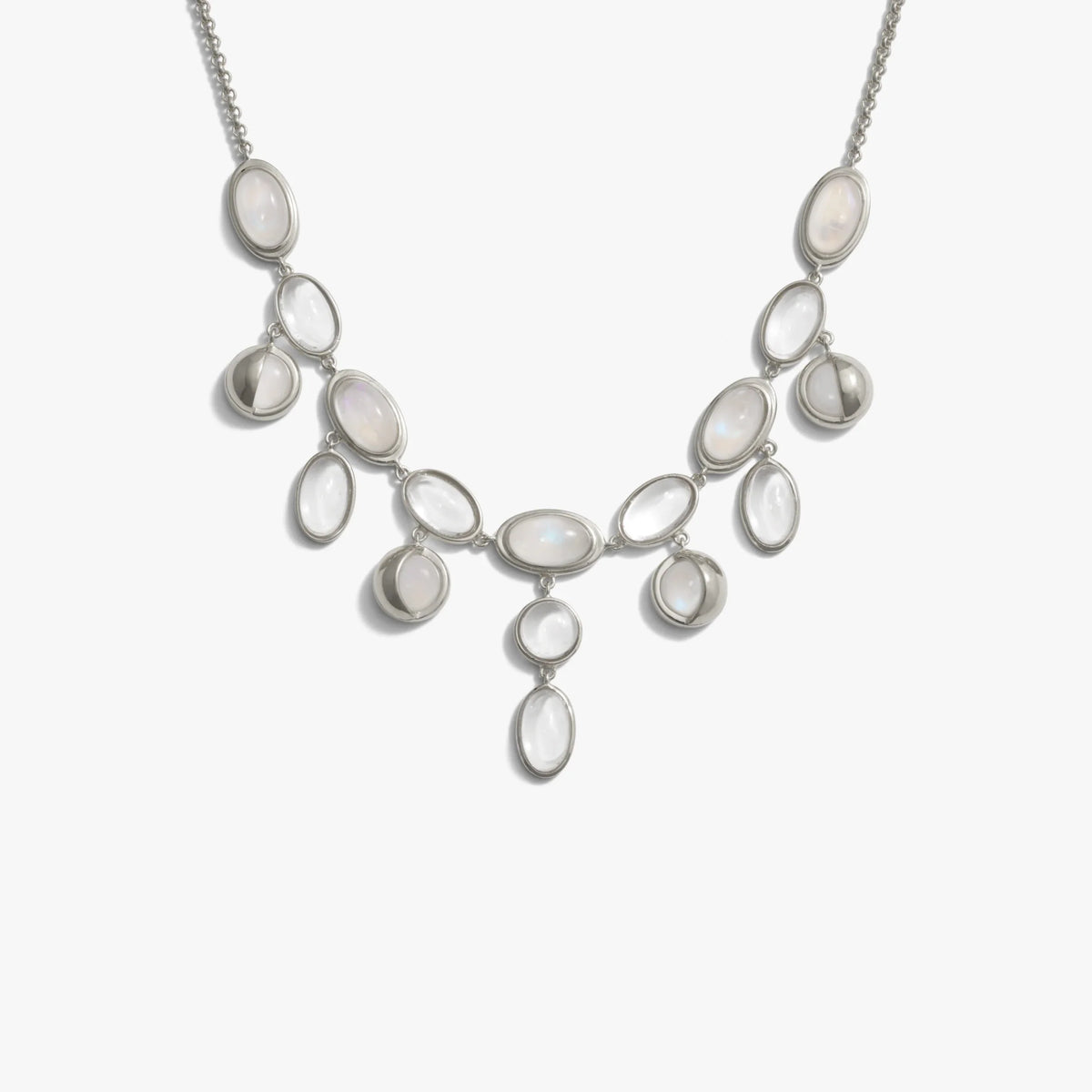 Midnight Reflection Collar Necklace