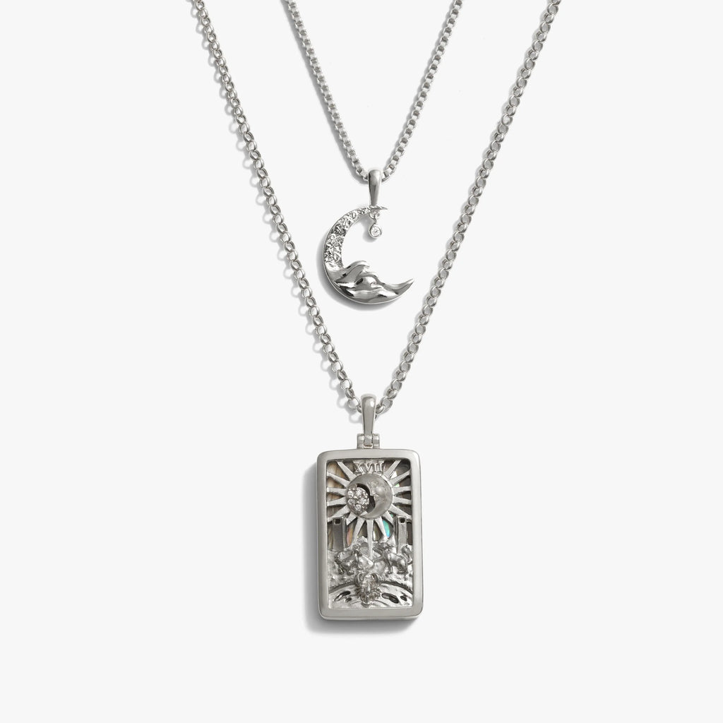The Moon Tarot Necklace Set