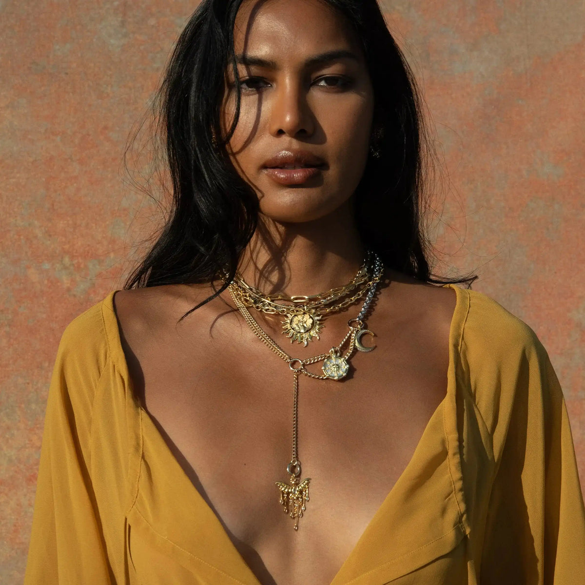 Chandelier Phoenix Necklace