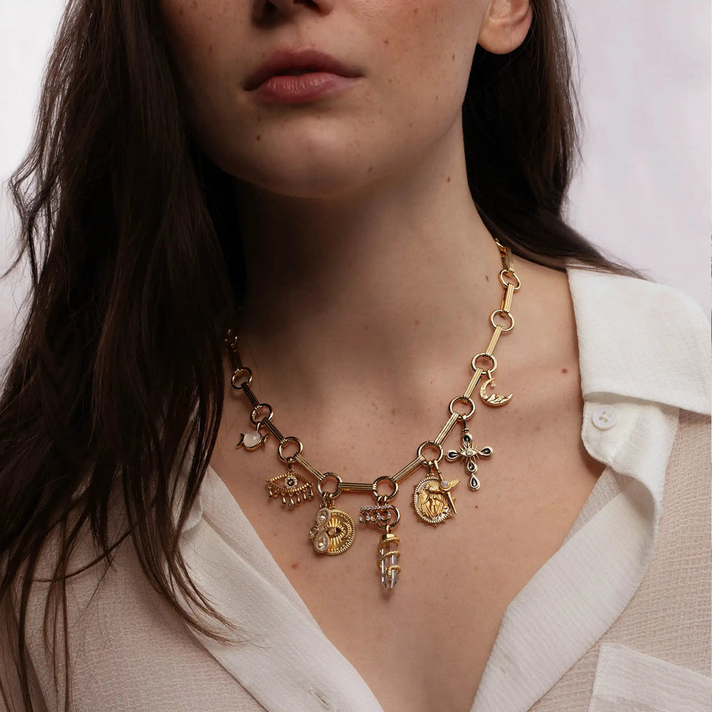Bar Charm Collector Necklace