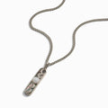 Black Mother of Pearl Moon Phase Necklace