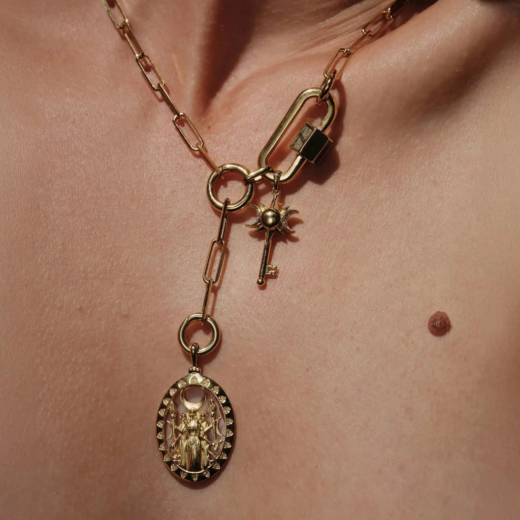 Carabiner Lariat Collector Necklace