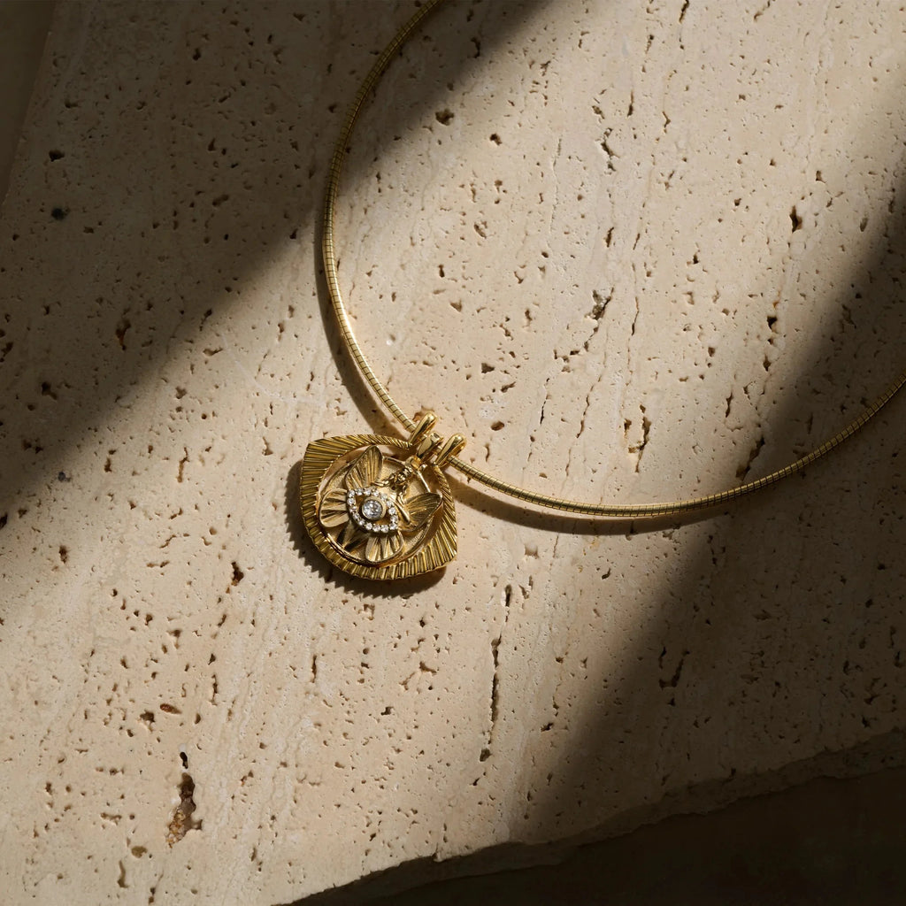 Charm Collector Collar Necklace