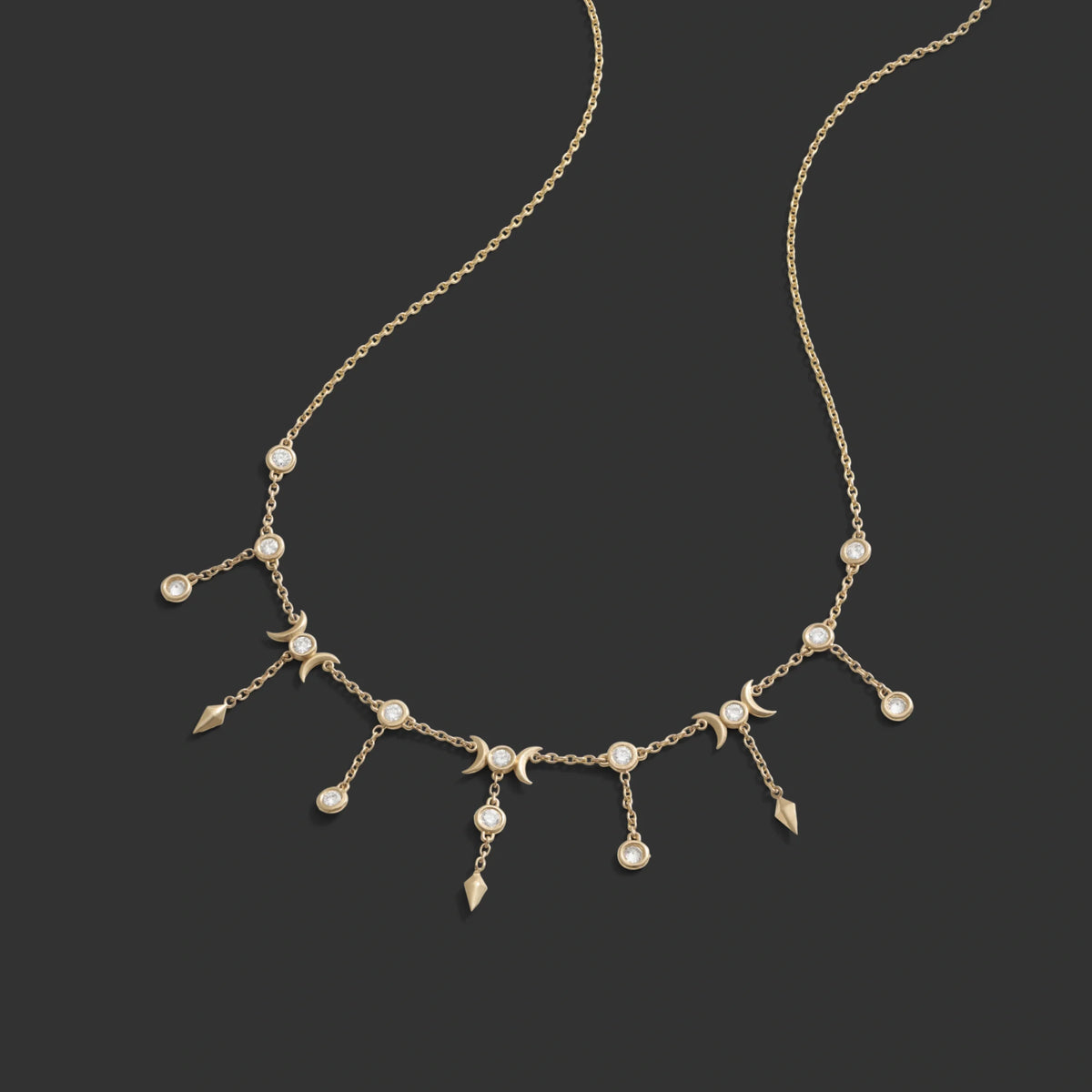 Diamond Celestial Necklace