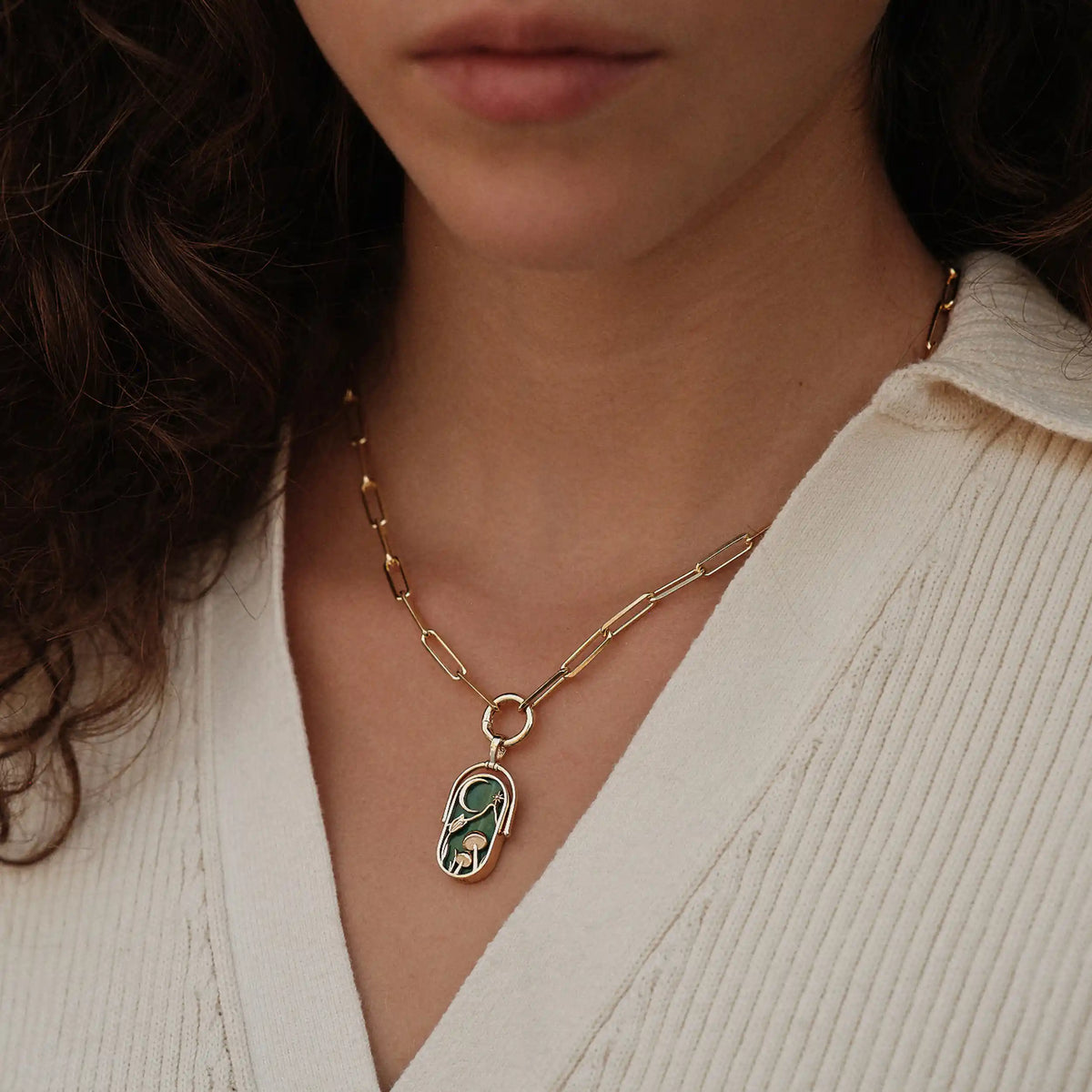 Element Single Charm Necklace