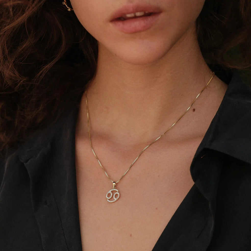 White Topaz Zodiac Amulet