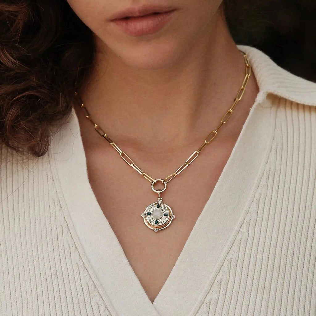 Manifestation Locket Charm Necklace