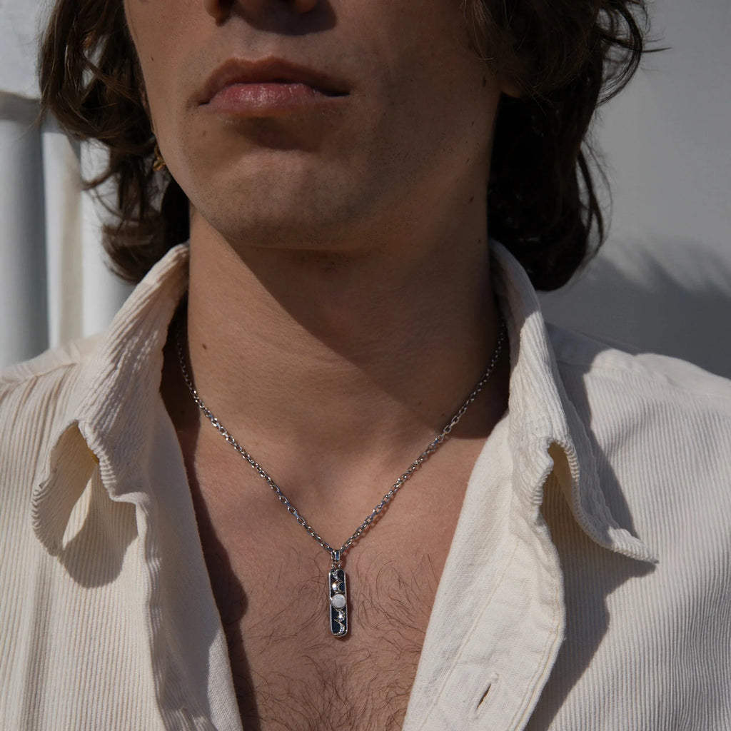 Men's Moon Phase Necklace