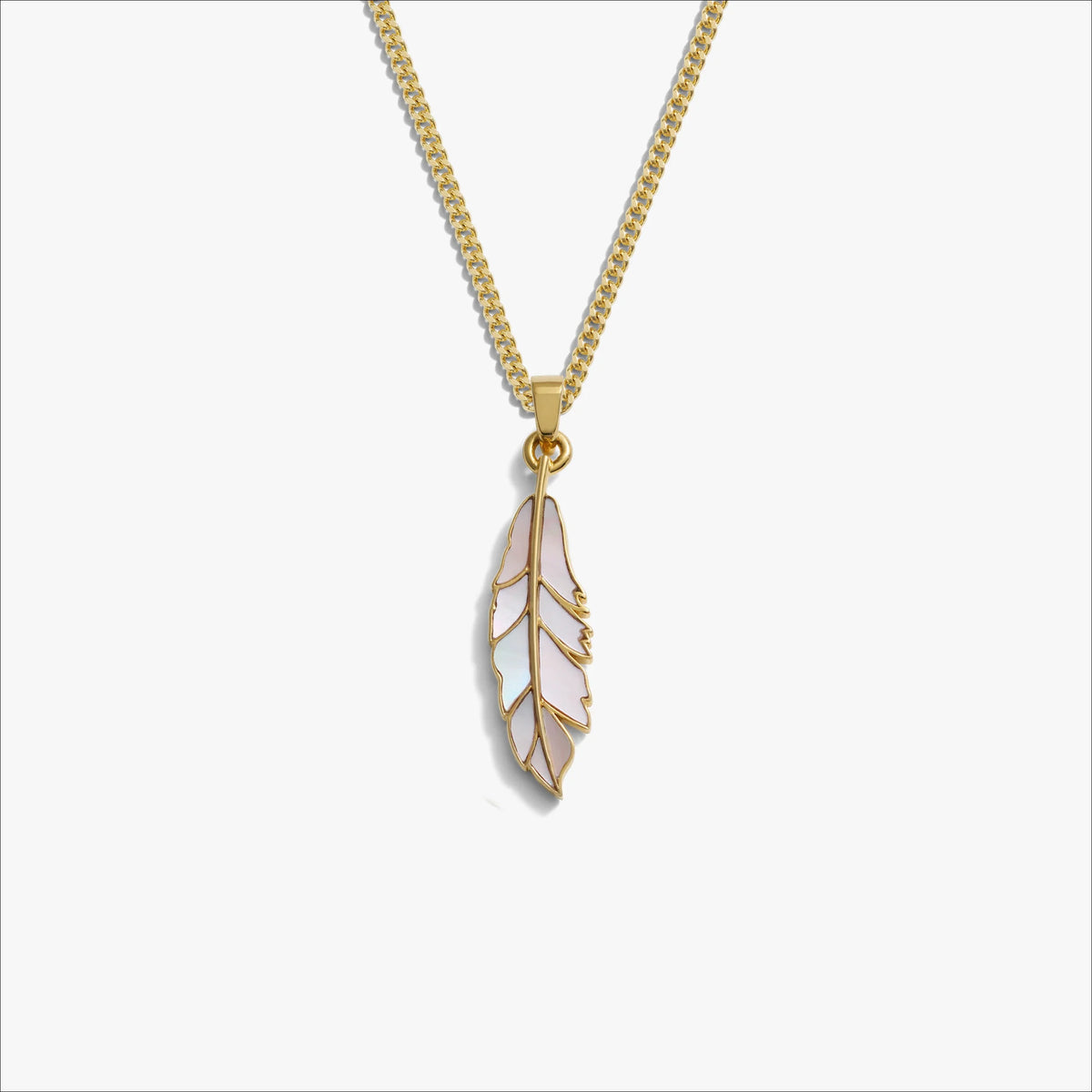 Men's Feather Necklace