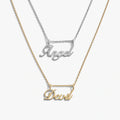Twin Flames Necklace Duo