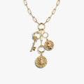 Snake in the Garden Charm Lariat
