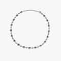 Gemstone Tennis Necklace