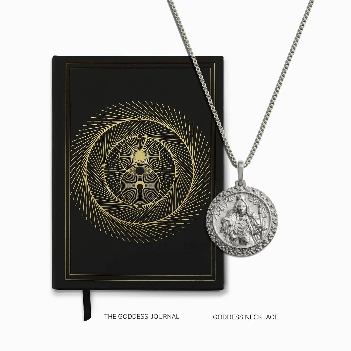 The Goddess Journal + Necklace Set