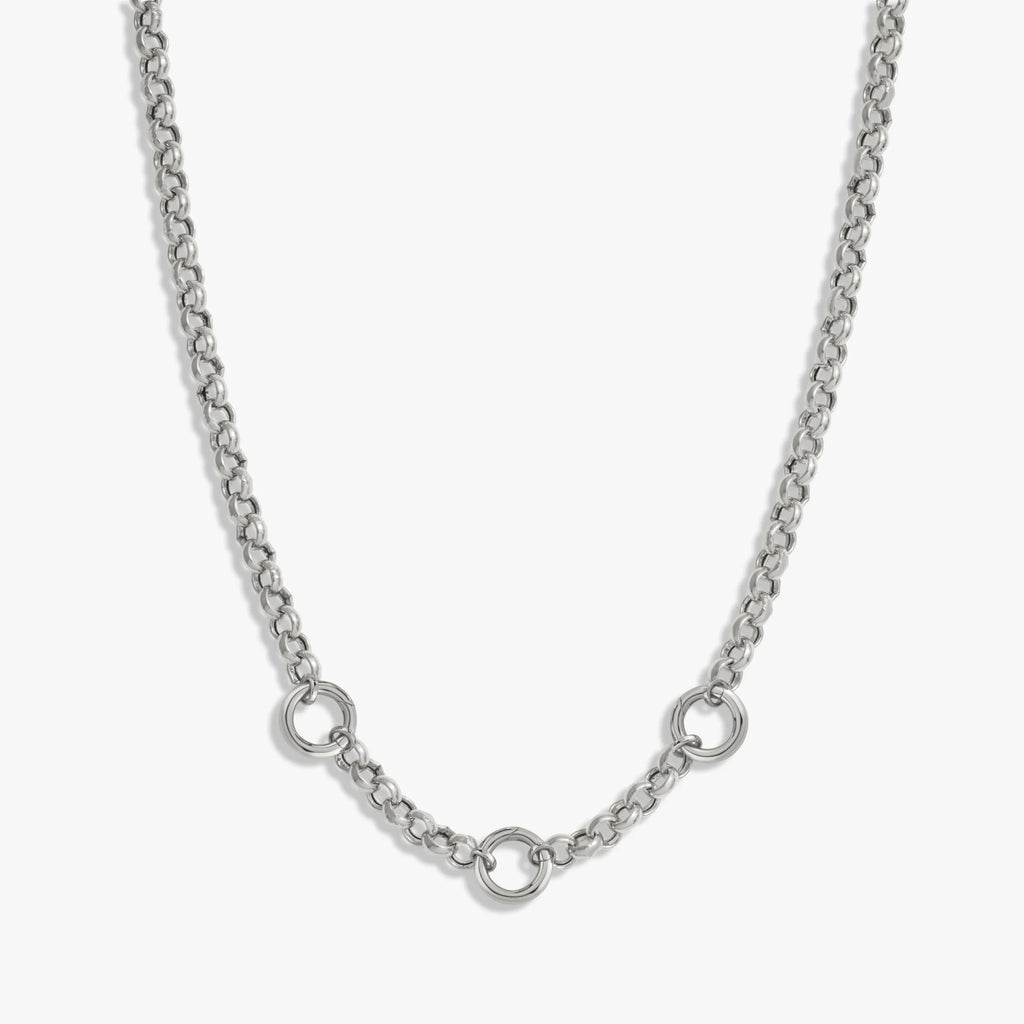 Long Triple Charm Collector Necklace