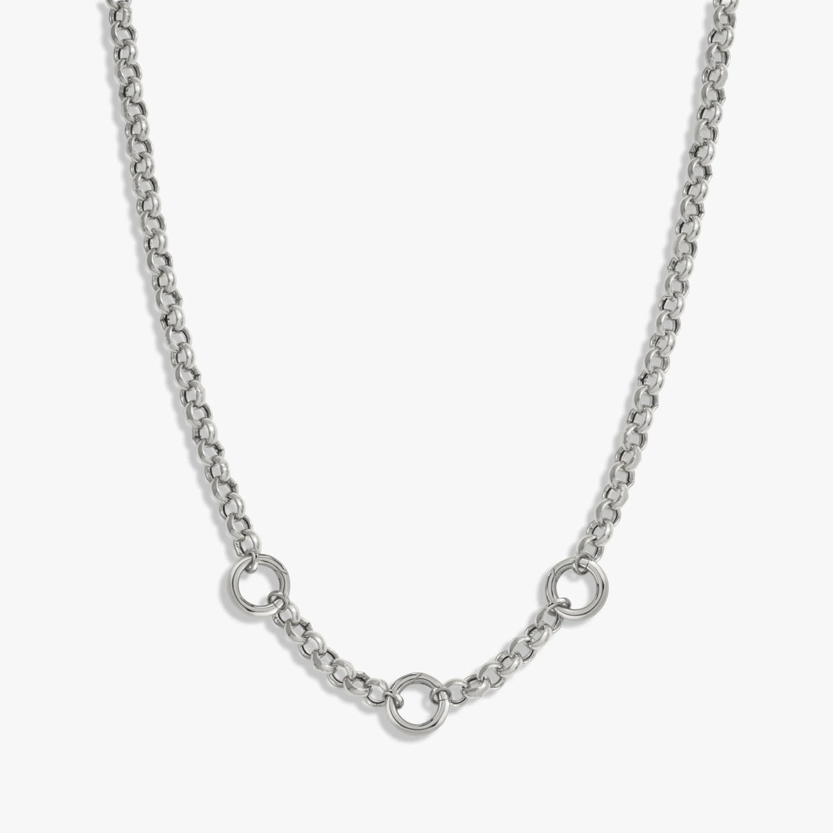 Long Triple Charm Collector Necklace