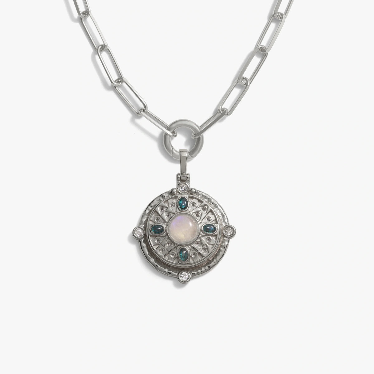 Manifestation Locket Charm Necklace