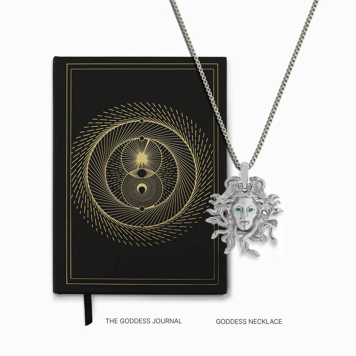 The Goddess Journal + Necklace Set