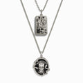 Death Tarot Necklace Set