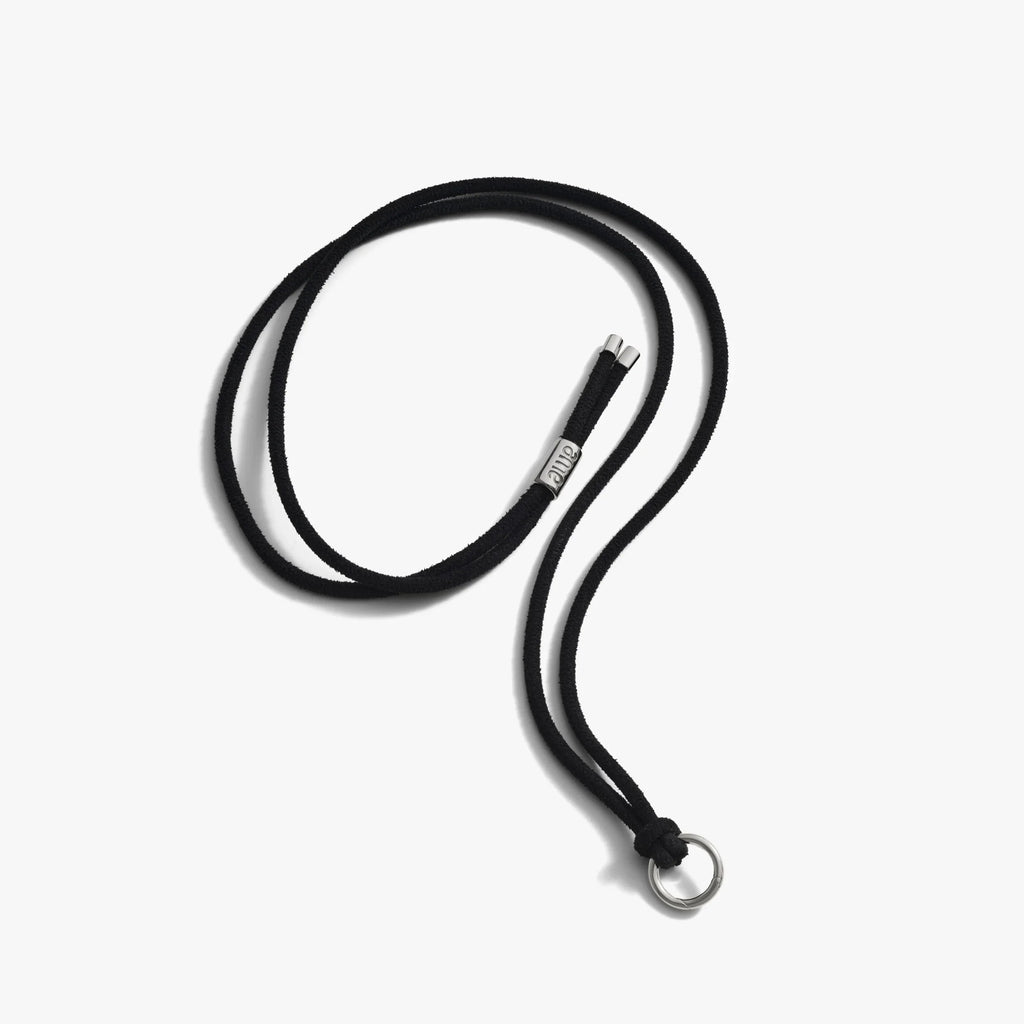 Suede Cord Charm Collector Necklace