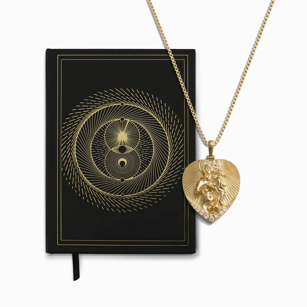 The Goddess Journal + Necklace Set
