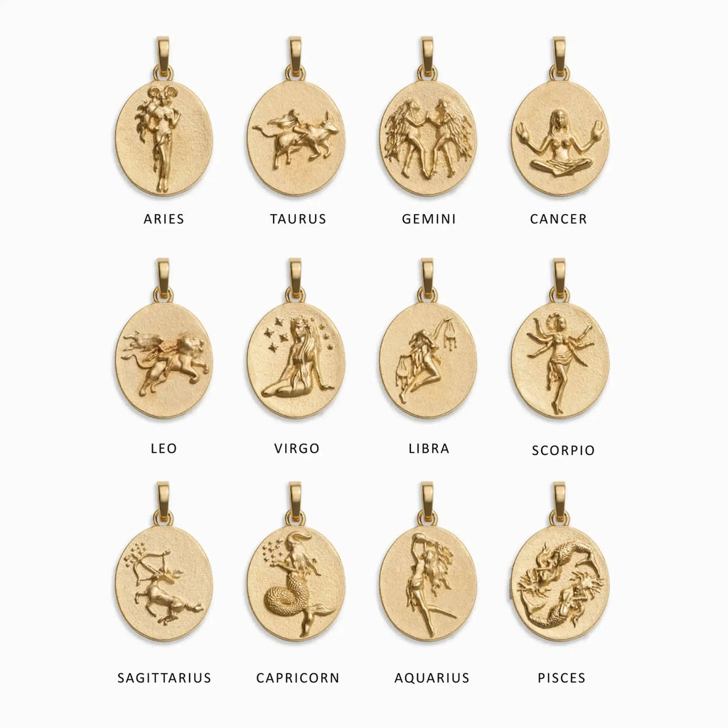 Zodiac Goddess Pendant