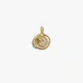 Mini Emerald Spiral Snake Coin