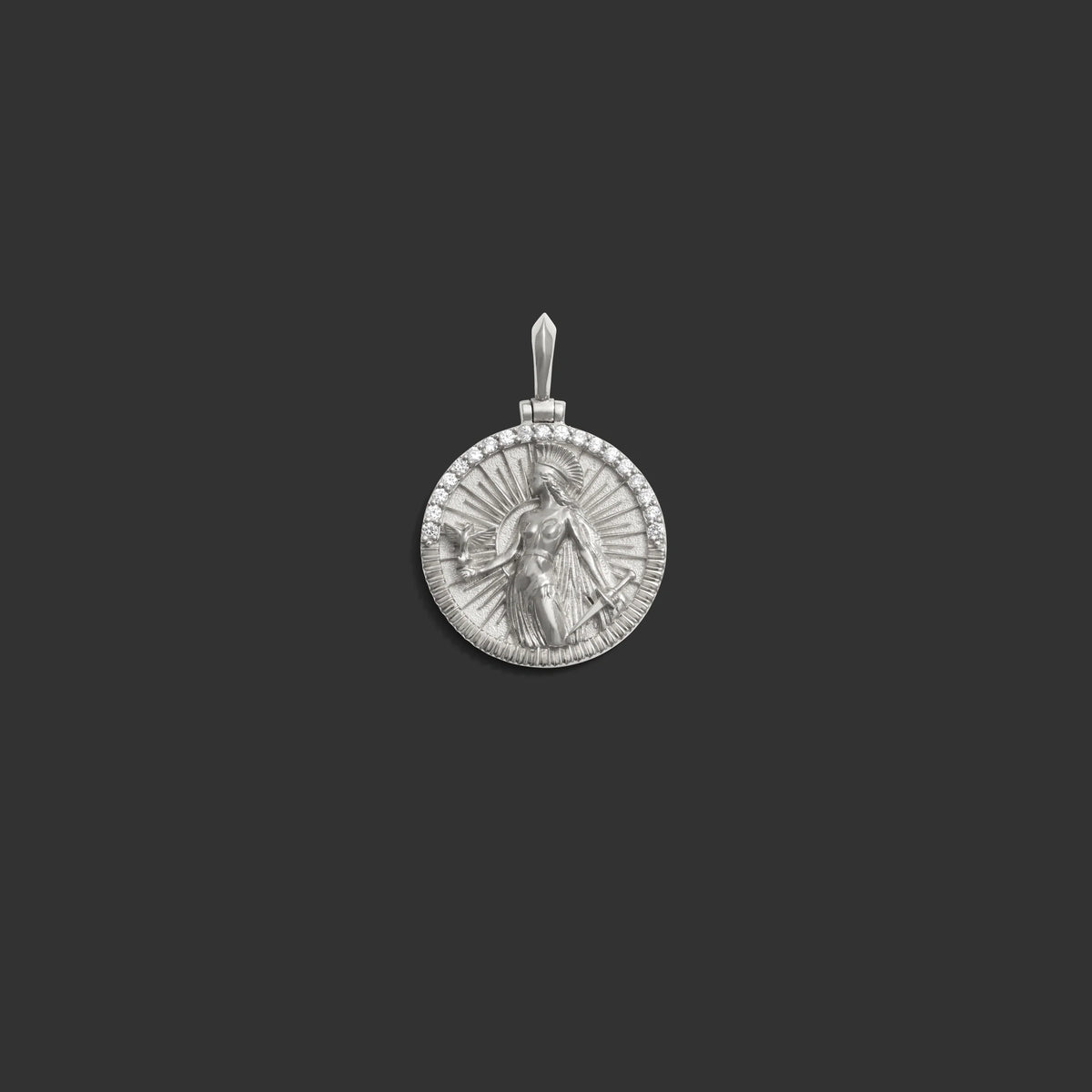 Diamond Athena Pendant