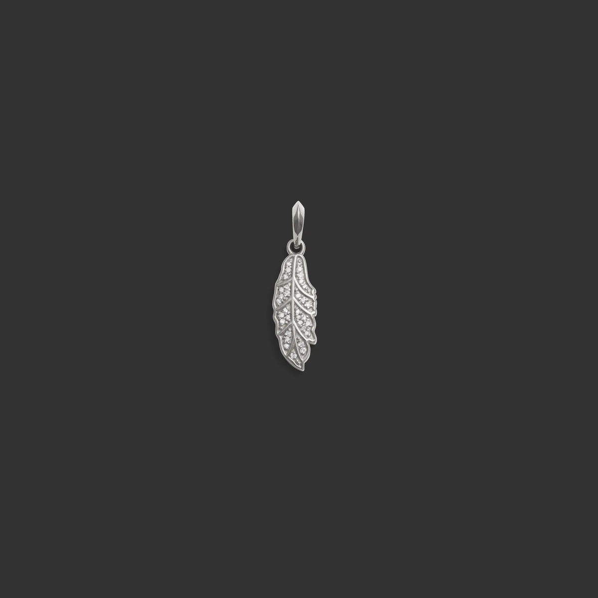 Diamond Feather Amulet