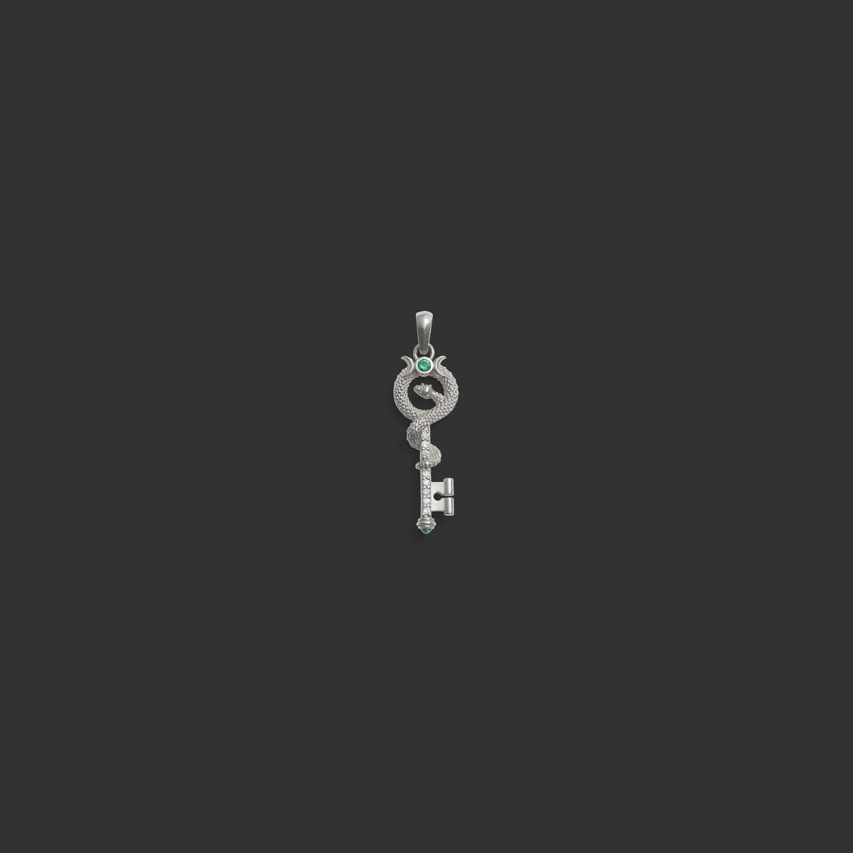 Emerald Key Amulet