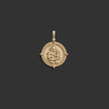 Diamond Achilles & Patroclus Pendant