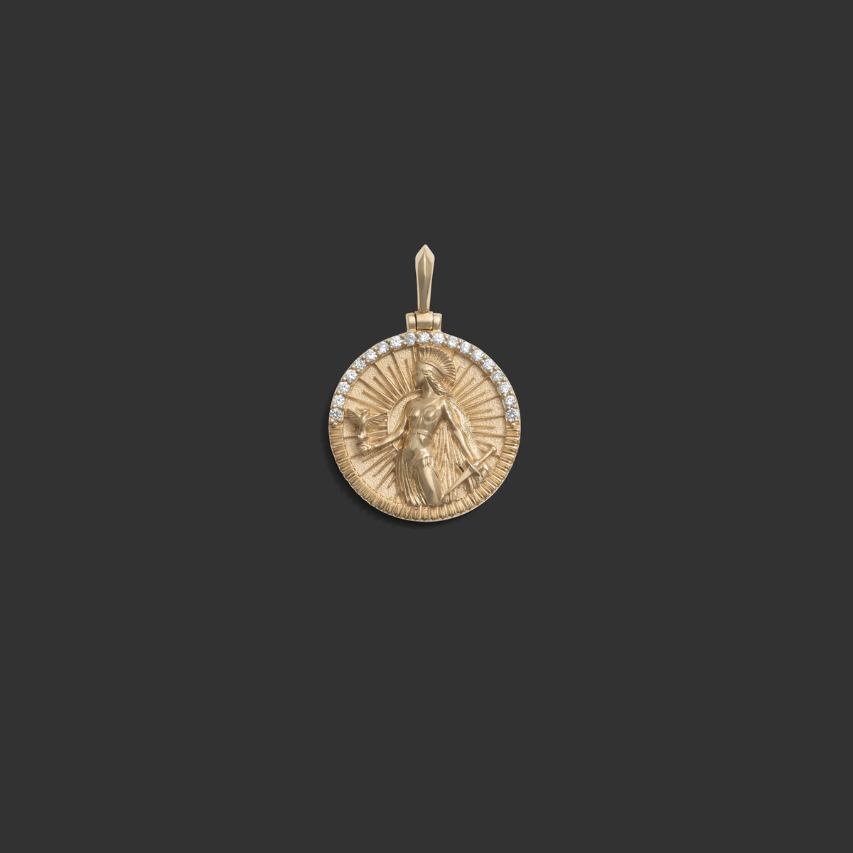 Diamond Athena Pendant
