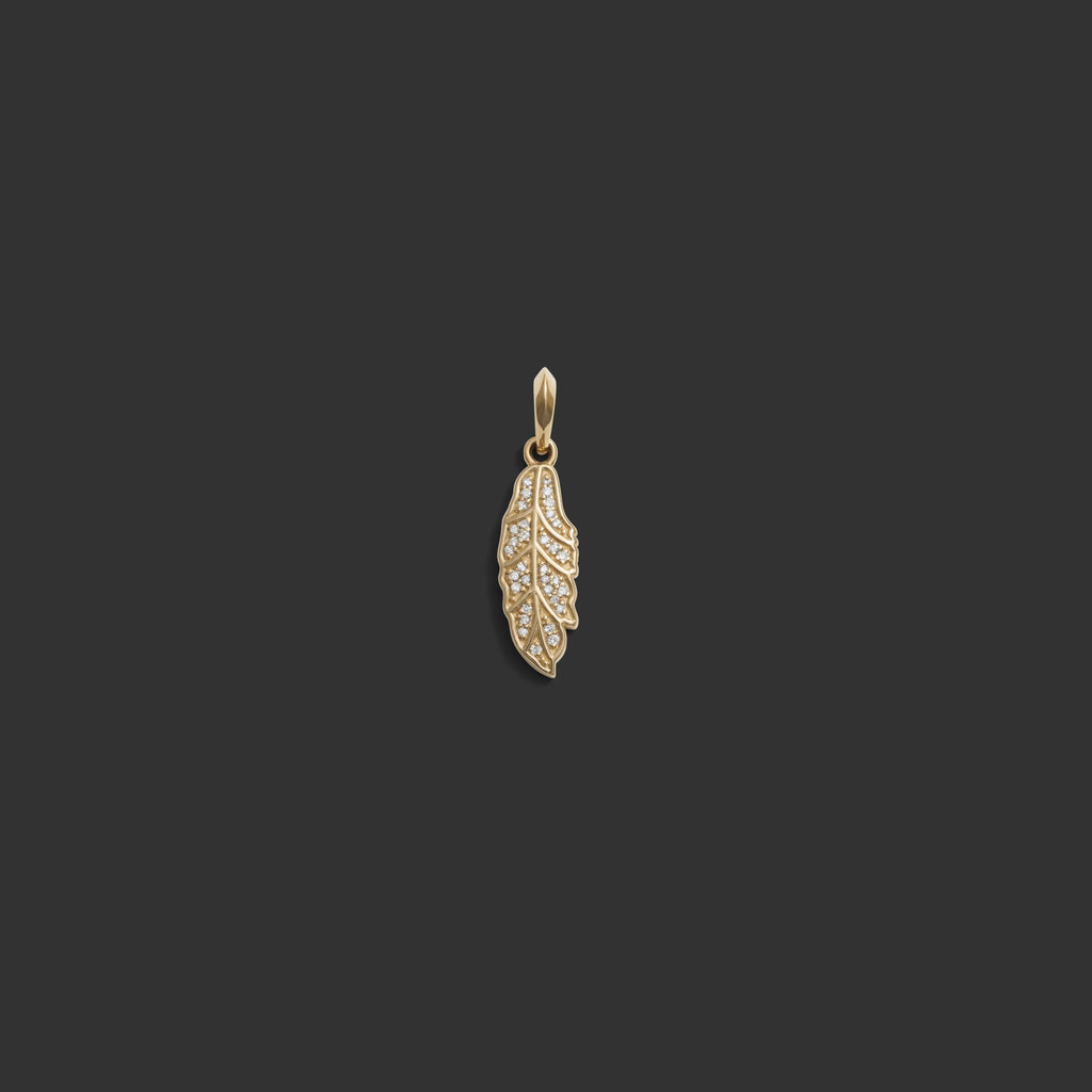 Diamond Feather Amulet