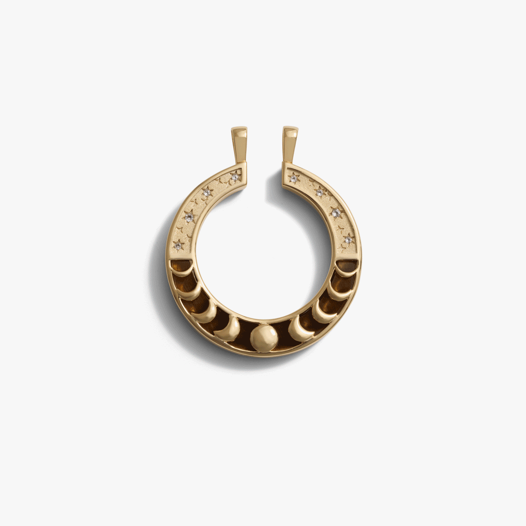 Tiger's Eye Moon Phase Halo
