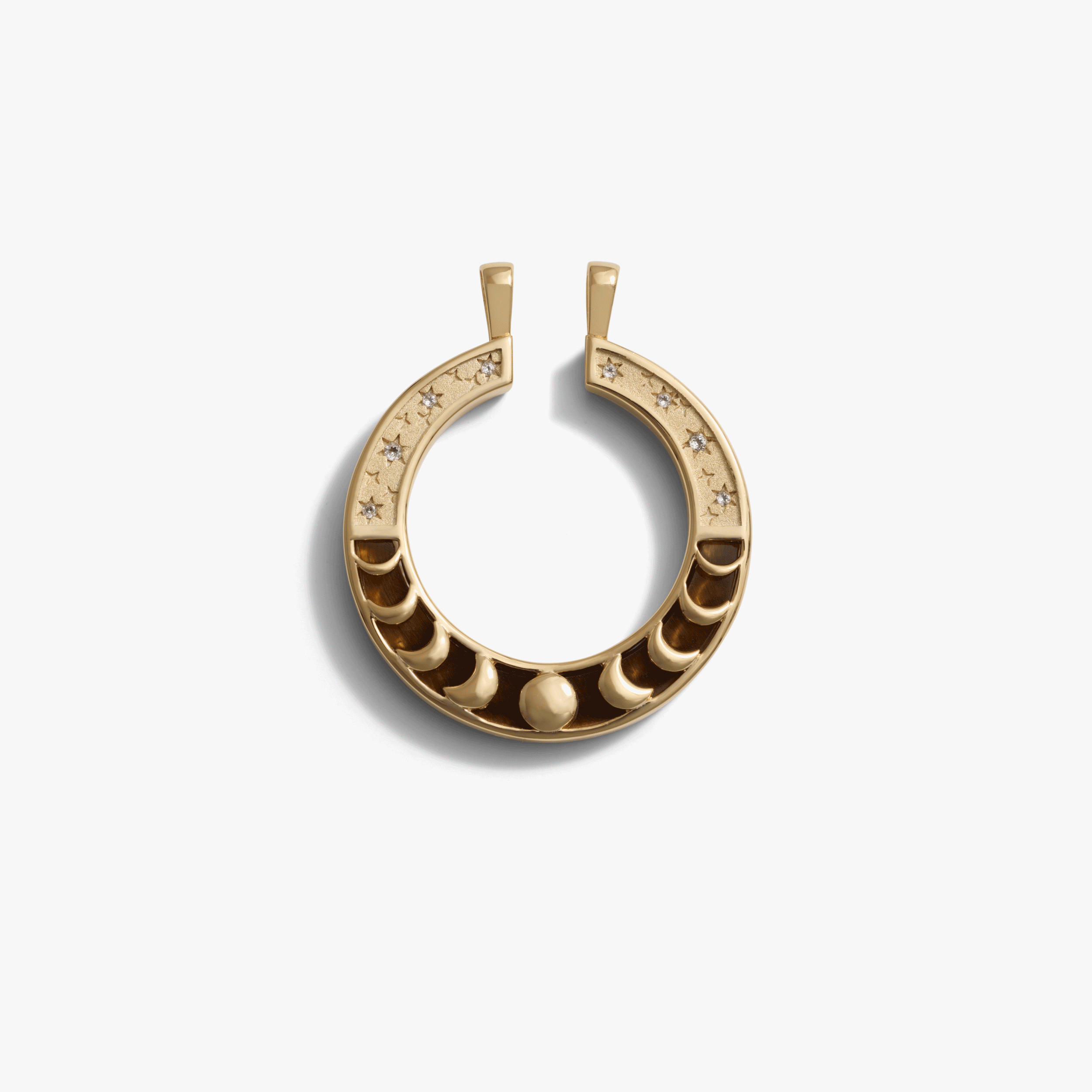 Tiger's Eye Moon Phase Halo