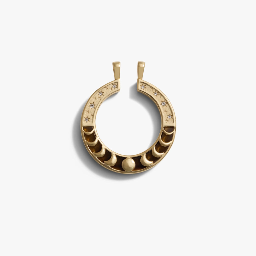 Tiger's Eye Moon Phase Halo