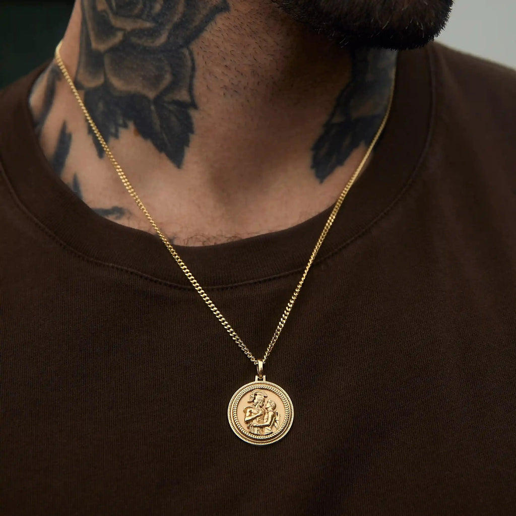 Achilles + Patroclus Pendant