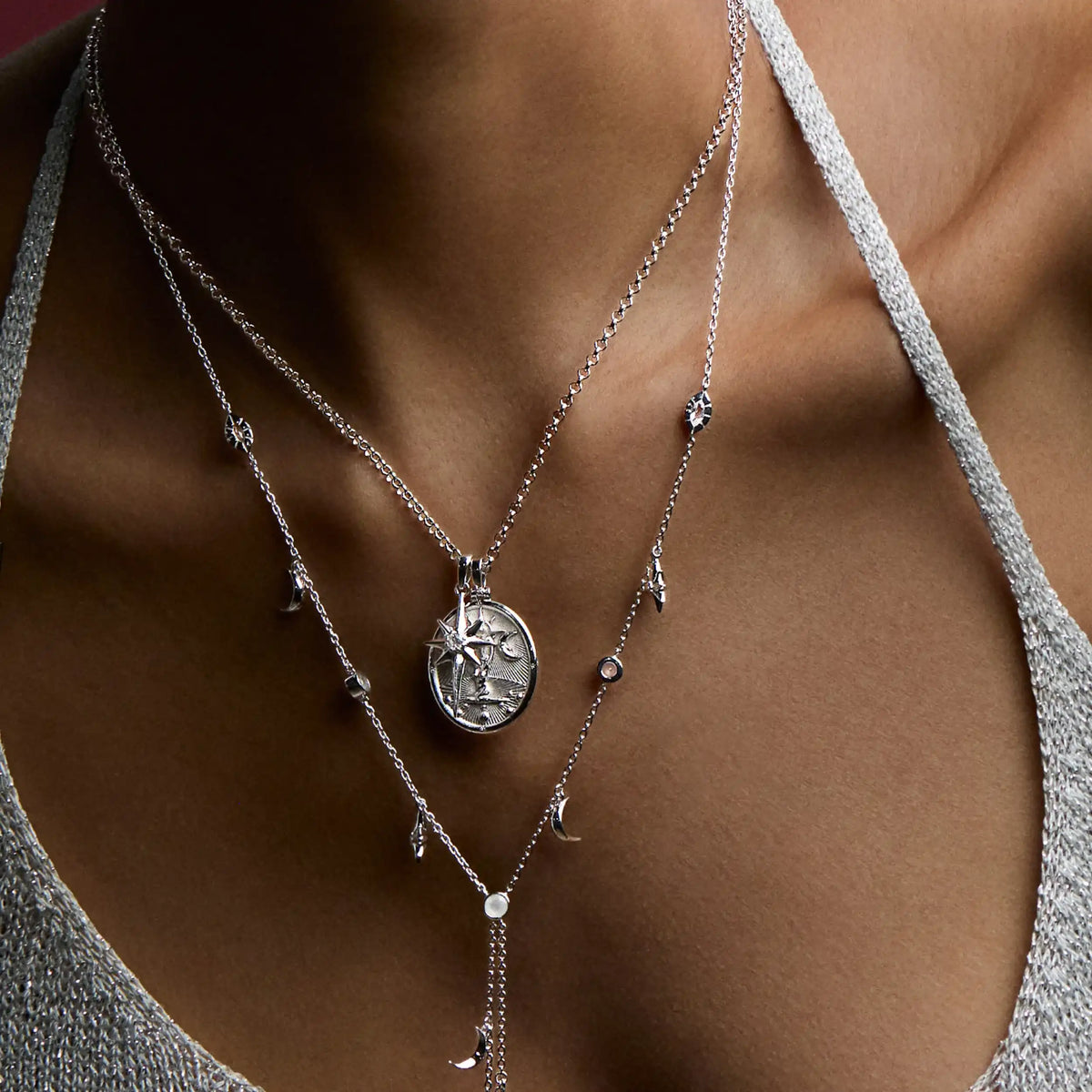 Sapphire Star Amulet